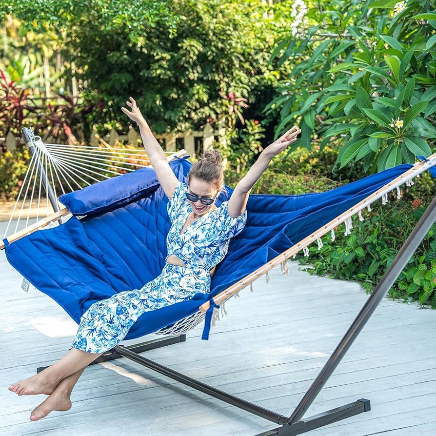 Amazon.com : Lazy Daze Hammocks Portable 2 Person Heavy Duty Steel