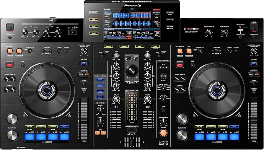 Pioneer DJ DJ Controller, 8.50 x 32.36 x 19.80 (XDJ-RX) : Amazon
