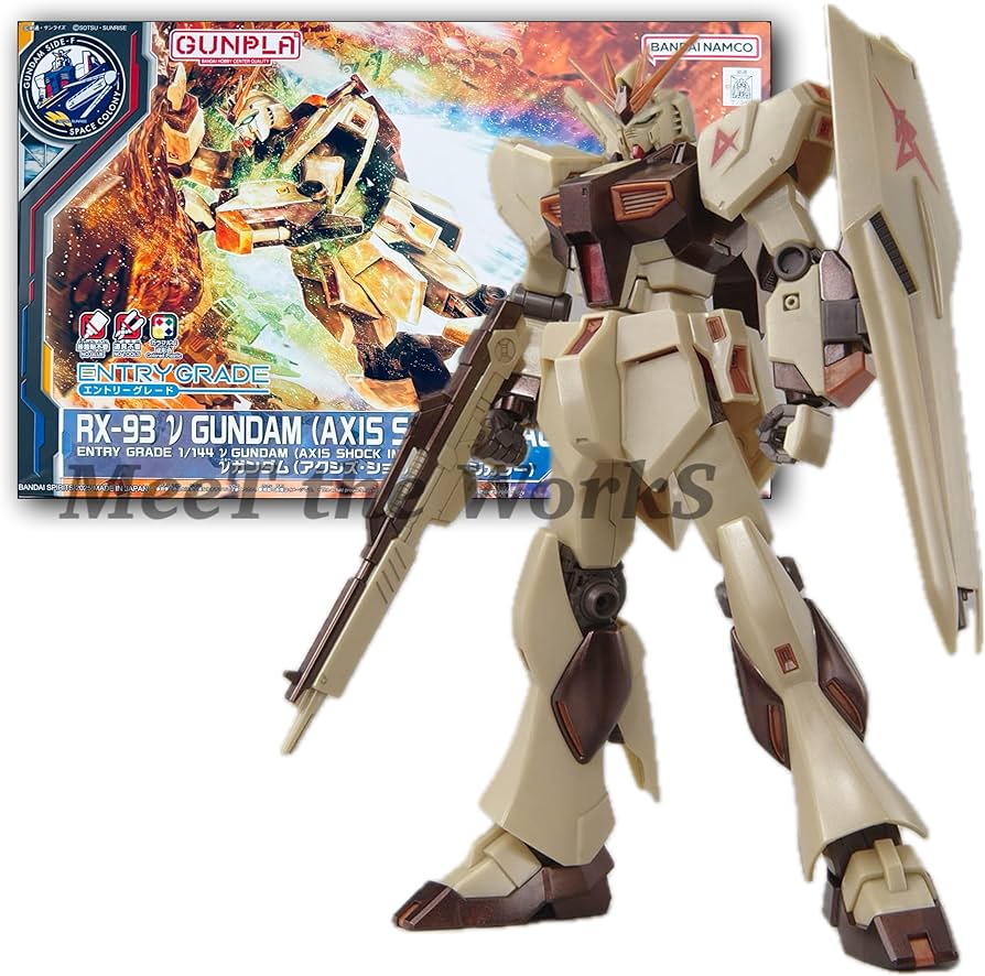 Amazon | 【ENTRY GRADE】 1/144 ν (アクシズ・ショックイメージカラー