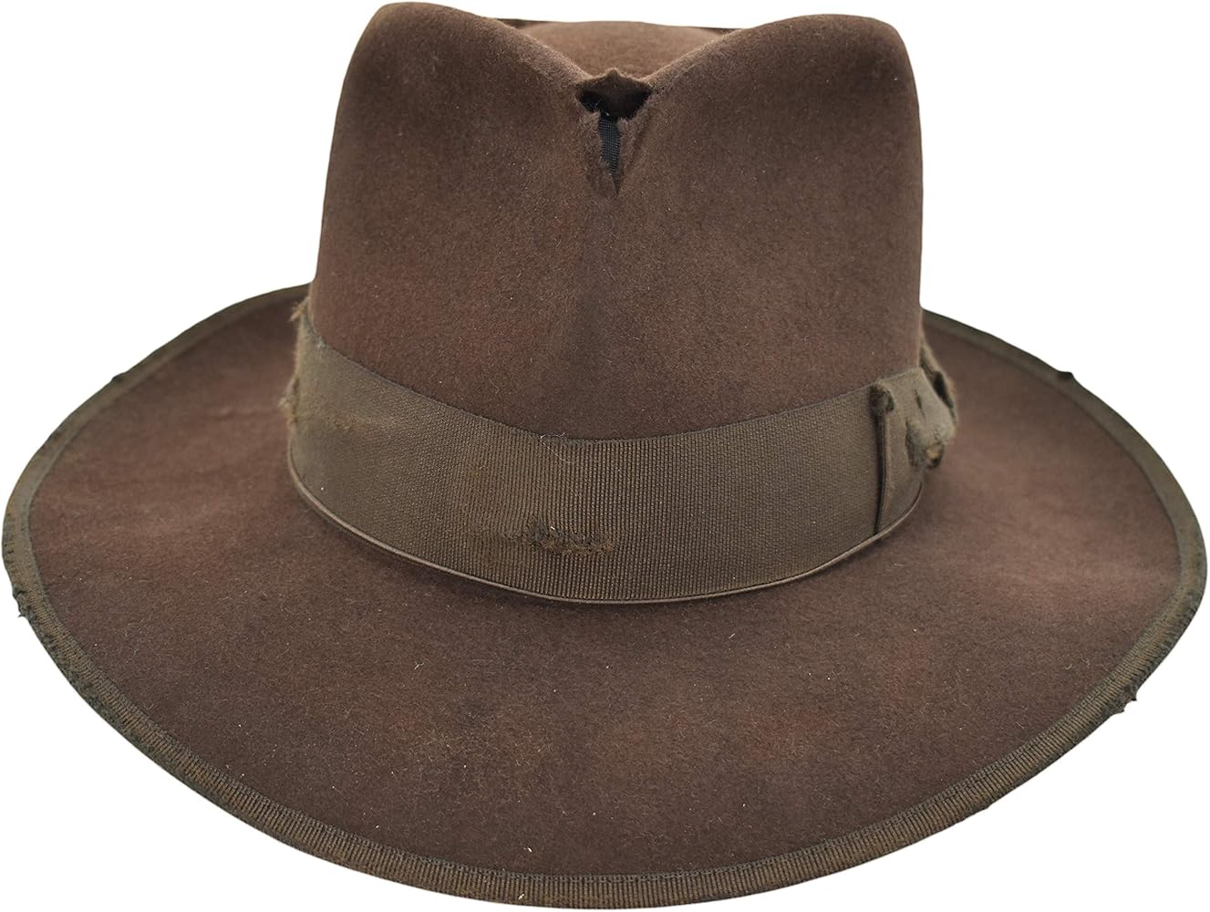 58〜60cm AKUBRAフェドーラ/ジョニーデップ/ブラウン/ハット 58〜60cm