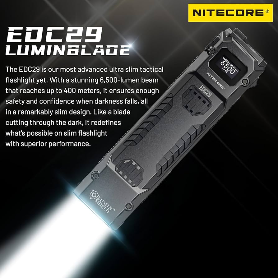 Amazon.co.jp: Nitecore EDC29 6500ルーメン ウルトラスリム高性能EDC