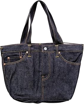 Amazon | (エヴィス) EVISUデニムトートバッグKOJIMA (F) インディゴ