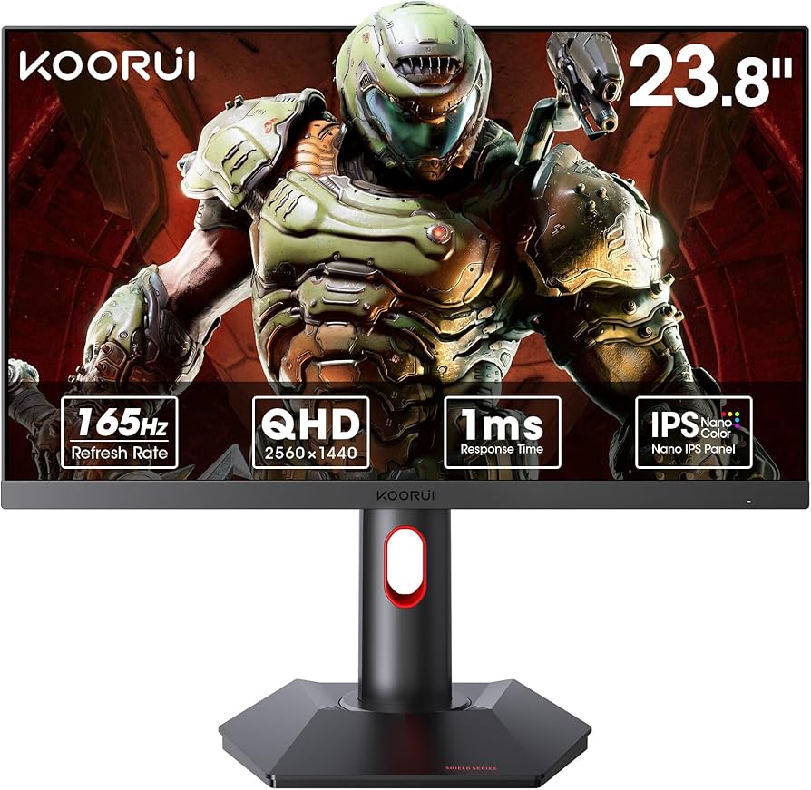 Amazon.com: KOORUI Gaming Monitor, QHD 24