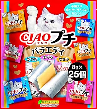 いなば チャオプチ バラエティ 25個入り×5袋 CIAO プチ バラエティ 25