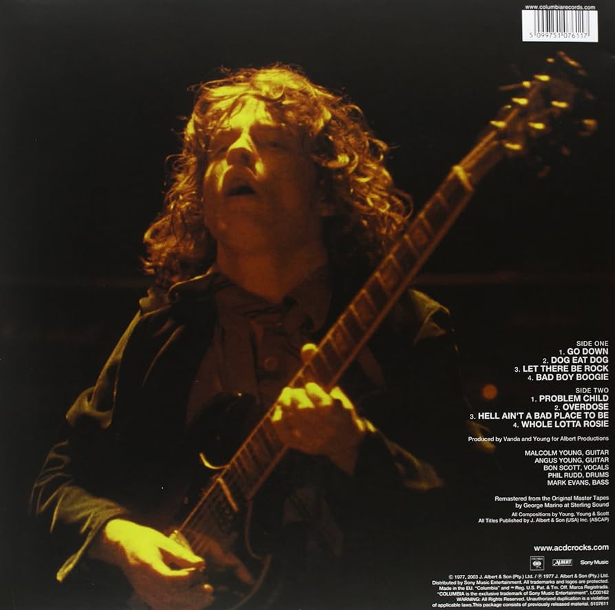 Amazon.co.jp: LET THERE BE ROCK [Analog]: ミュージック