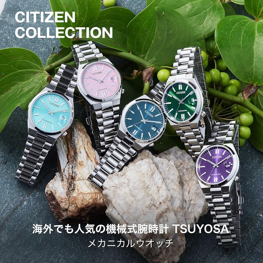 Amazon.co.jp: [CITIZEN] 腕時計 CITIZEN COLLECTION TSUYOSA 37mm