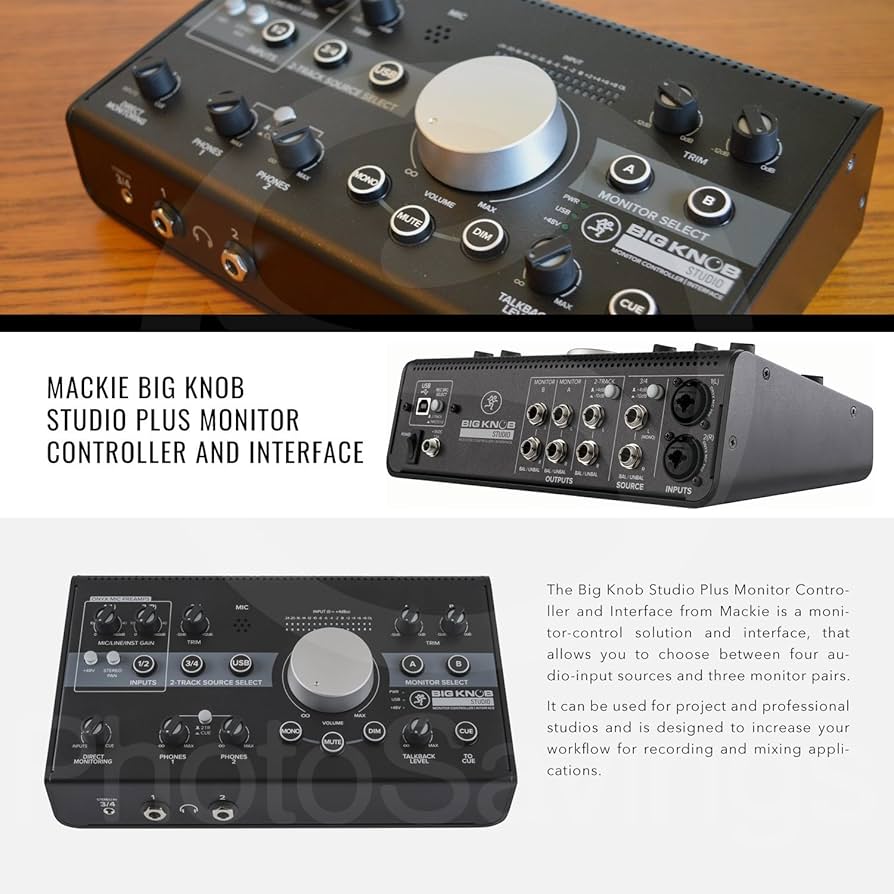 Amazon.co.jp: Mackie Big Knob Studio Monitor Controller Interface