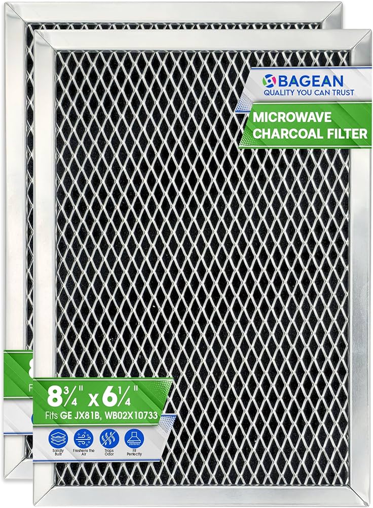 Amazon.com: Microwave Charcoal Filter 8.7” x 6.23”- JX81B