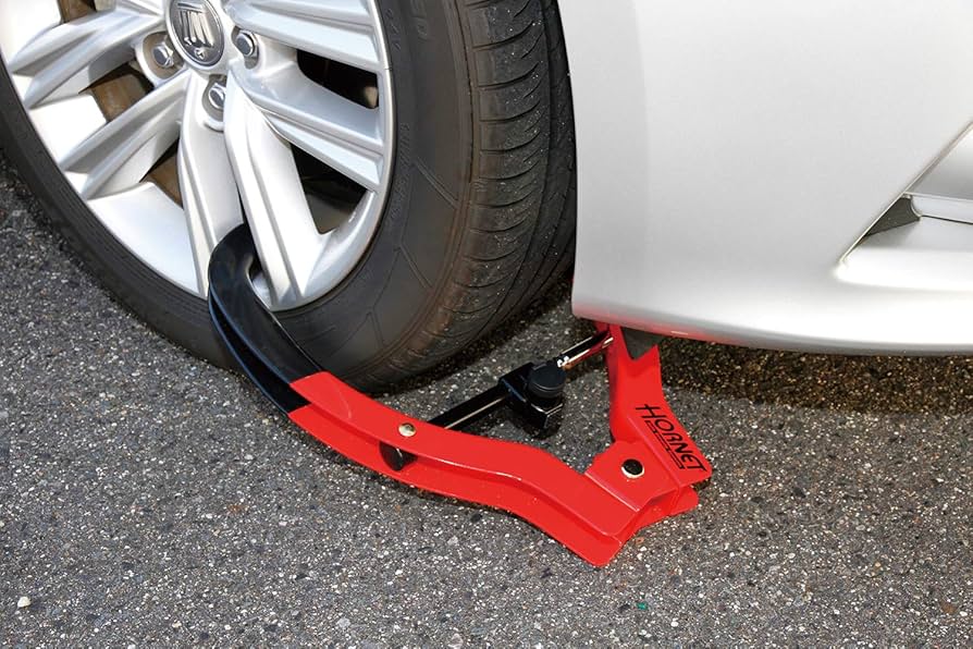 Amazon | 加藤電機 ホーネット(HORNET) カーセキュリティ タイヤロック