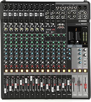 Amazon.com: Yamaha Mixer-Unpowered, Multicolored, 16-Input (MG16X
