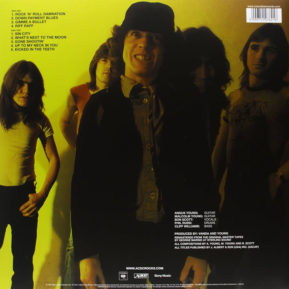 AC/DC - Powerage [Vinyl] - Amazon.com Music