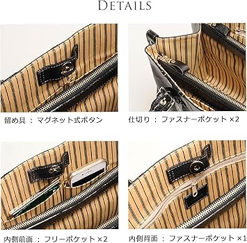 Amazon | [Jamale] バッグ レディース 通勤バッグ A4 自立 トート