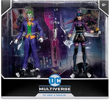 Amazon.co.jp: McFarlane Toys - DC Multiverse The Joker & Punchline