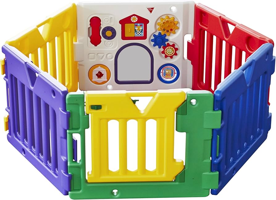 Amazon.co.jp: 日本育児 ベビーサークル ミュージカルキッズランド DX