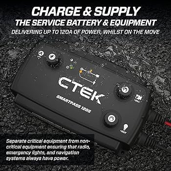 CTEK SMARTPASS 120S with Installation Kit, Power Management System