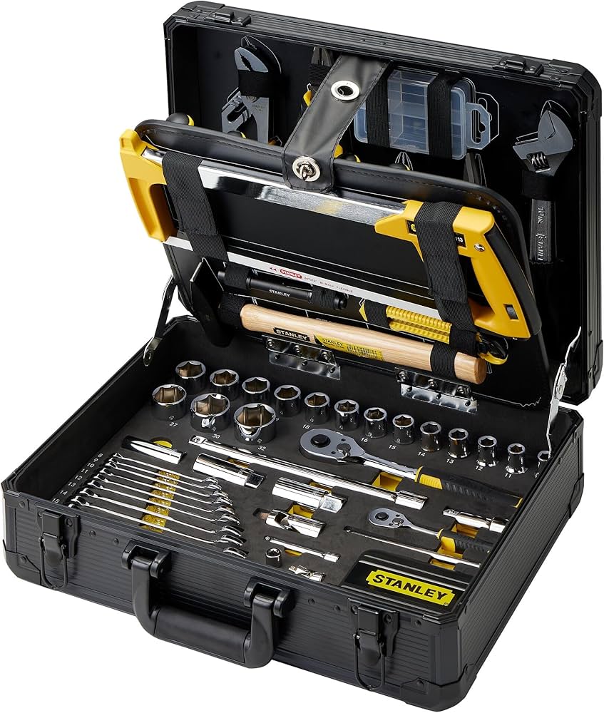 STANLEY Jogo de Ferramentas Manuais com Maleta Organizadora