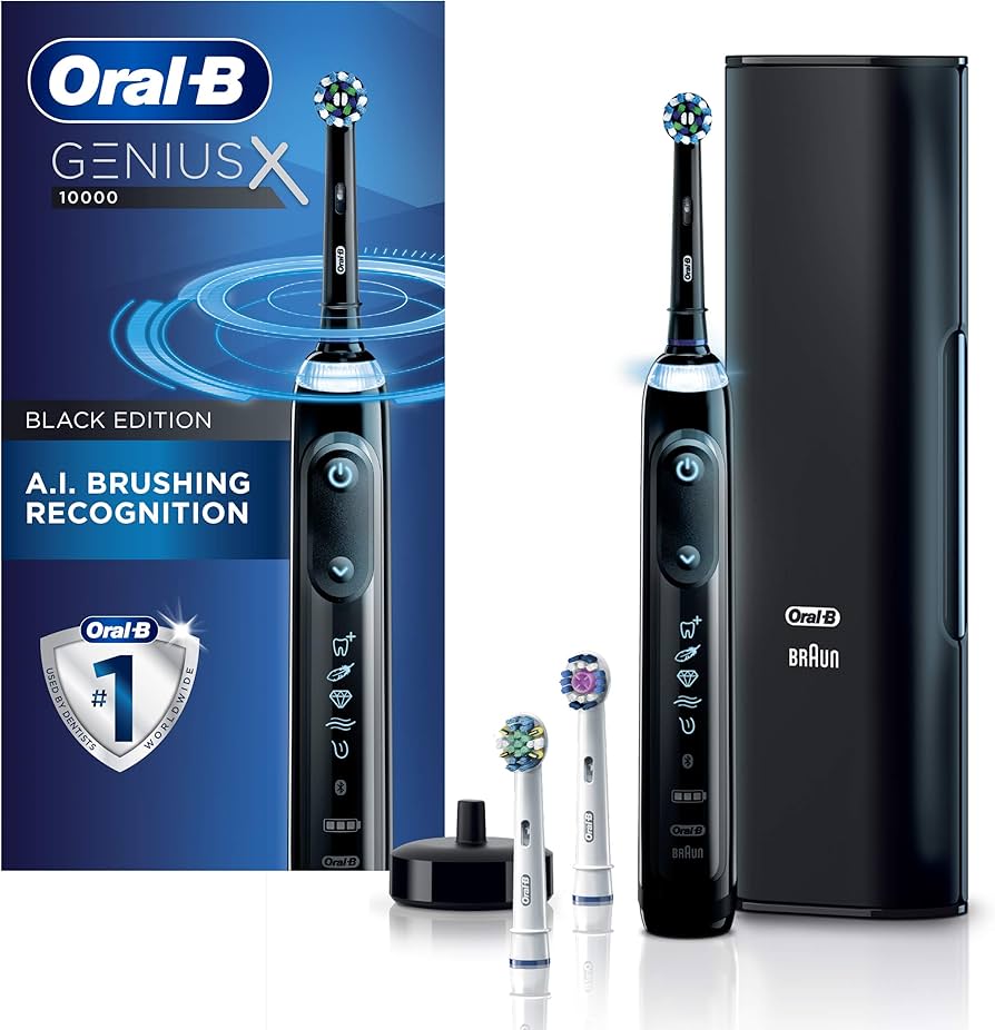 Amazon.com: Oral-B GENIUS X Electric Toothbrush with 3 Oral-B