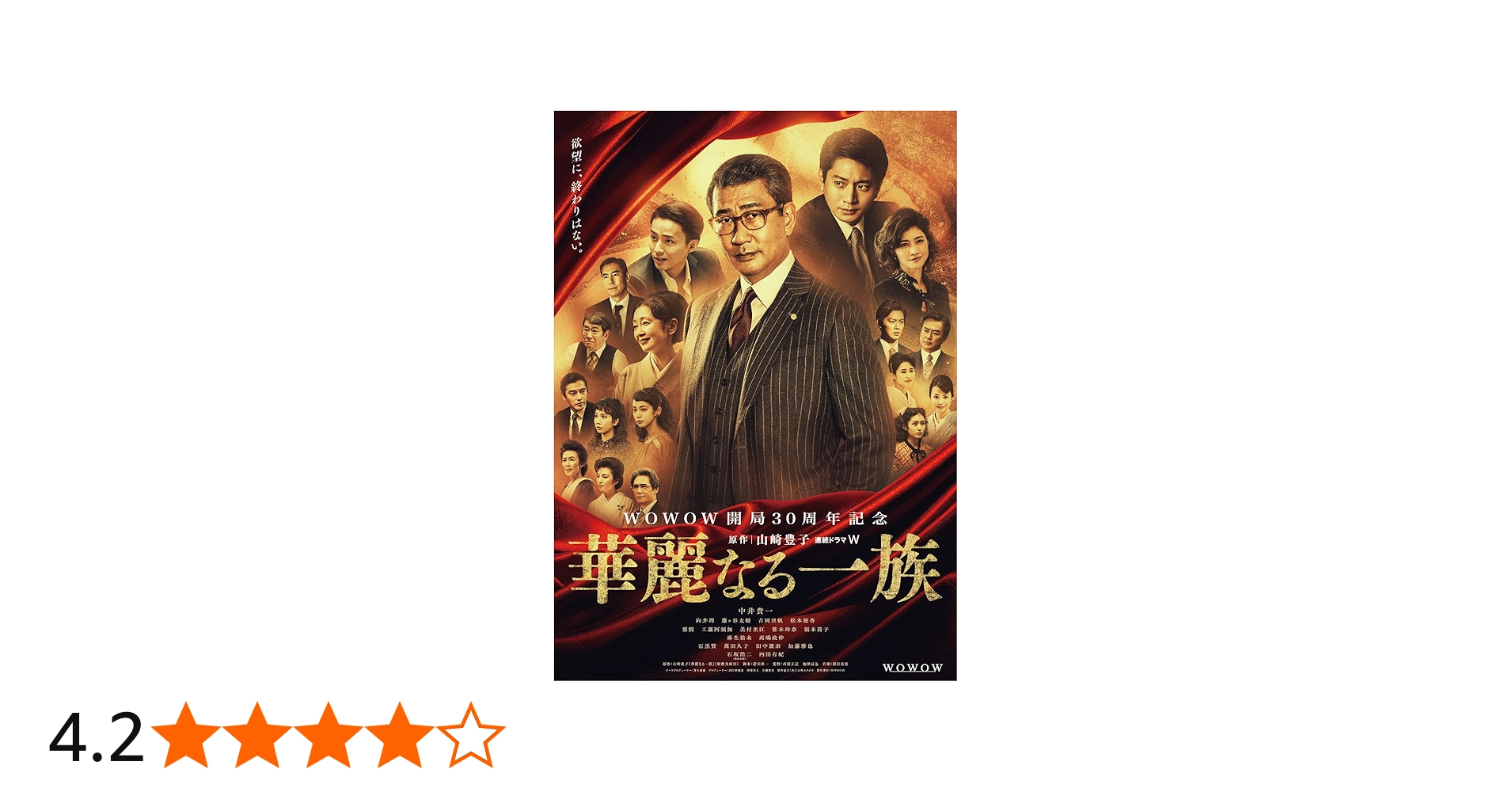 Amazon.co.jp: 【メーカー特典あり】連続ドラマW 華麗なる一族 DVD-BOX