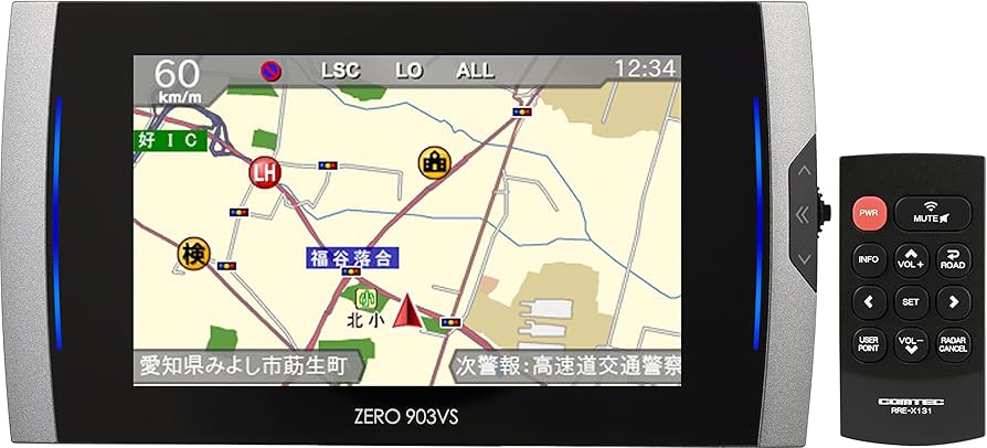 Amazon | コムテック レーダー探知機 ZERO 903VS 無料データ更新 移動