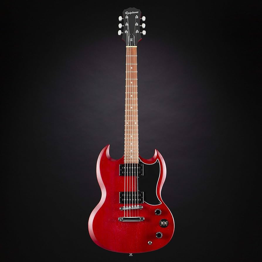 Amazon | Epiphone SG Special Vintage Edition Vintage Worn Cherry