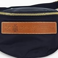 Amazon | [フェリージ] ボディバッグ ナイロン×レザー ウエストバッグ