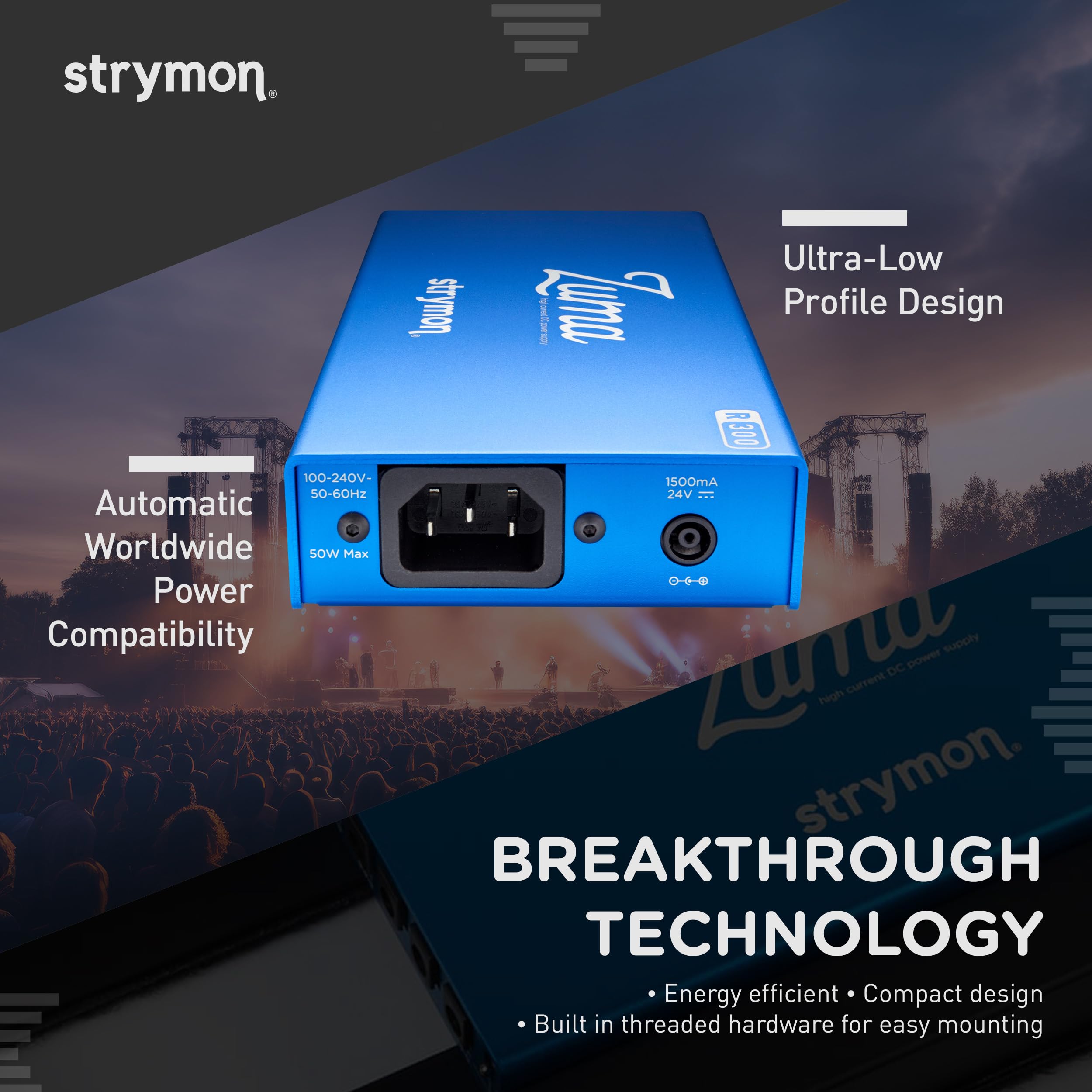 Amazon | Strymon Zuma R300 9V/12V/18V対応ハイ・カレント・ DC