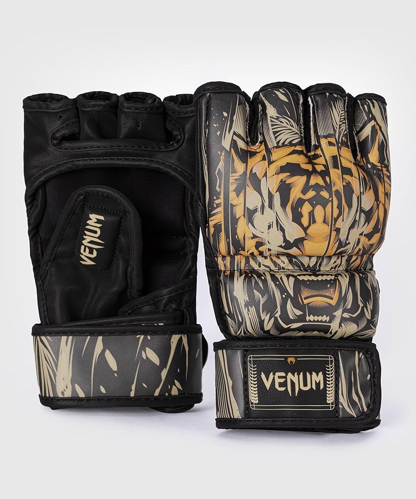 Amazon | VENUM オープンフィンガーグローブ TIGER MMA GLOVES