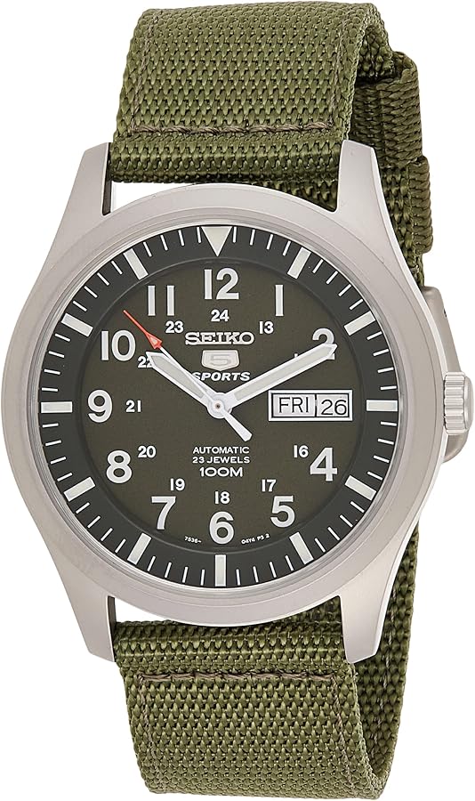 Amazon.co.jp: 時計 セイコー Seiko 5 Sport Automatic Khaki Green