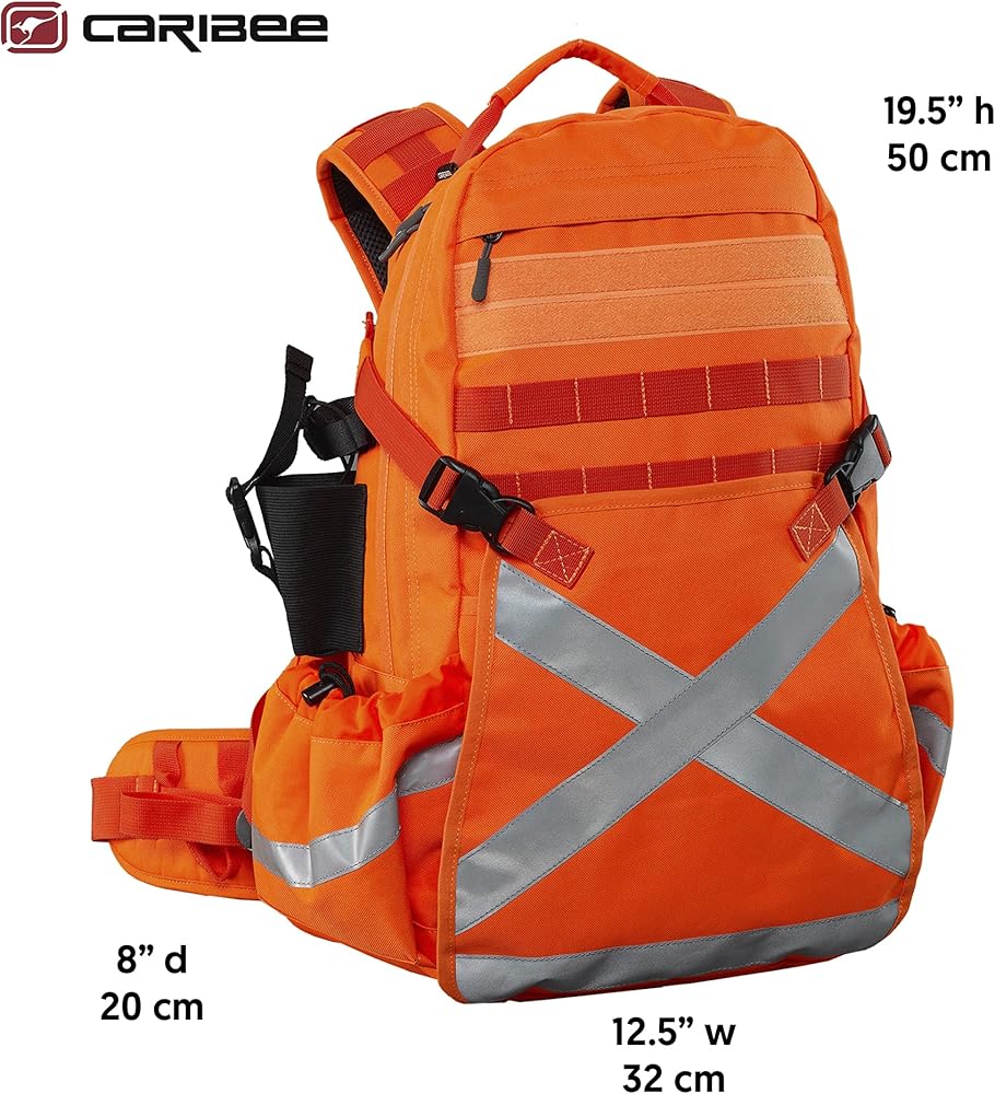 Amazon.com | Caribee Mineral King Hi Vis Backpack - Orange