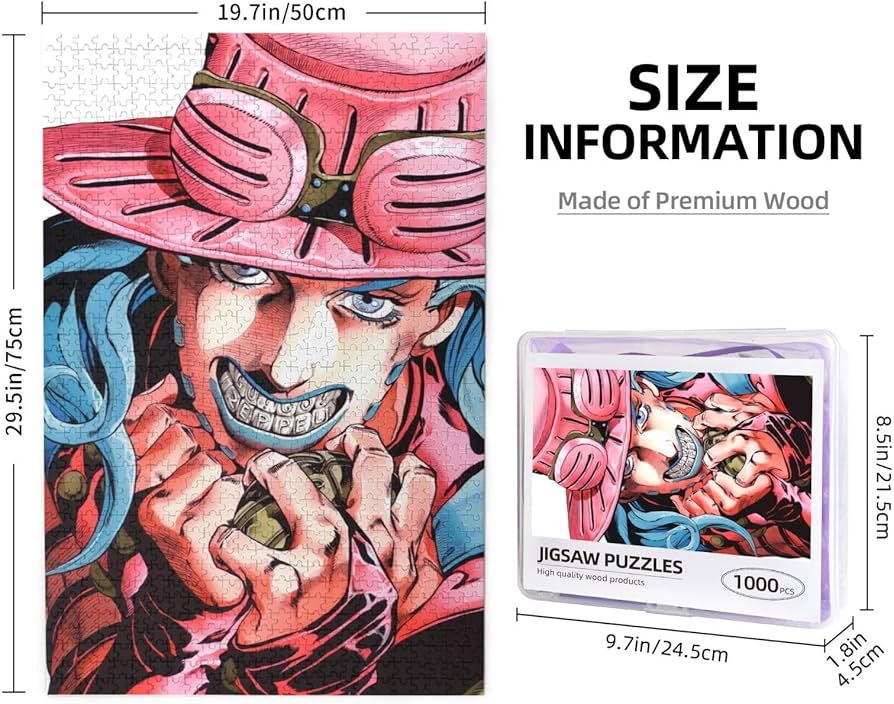 Amazon.co.jp: ジグソーパズル ジョジョの奇妙な冒険 ジャイロ