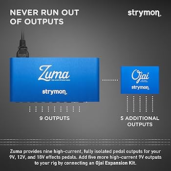 Amazon | Strymon 『Ojai-X』（ハイ・カレント・ DC パワー・サプライ