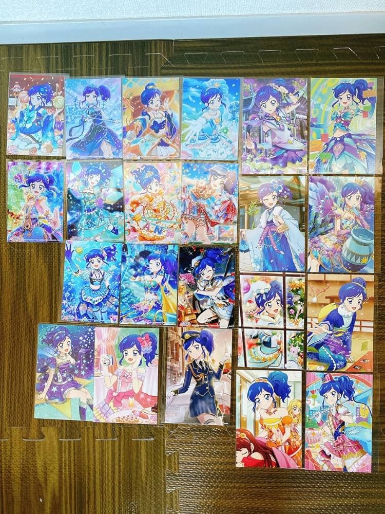 Amazon.co.jp: アイカツ！霧矢あおいブロマイド＆ポストカード22枚