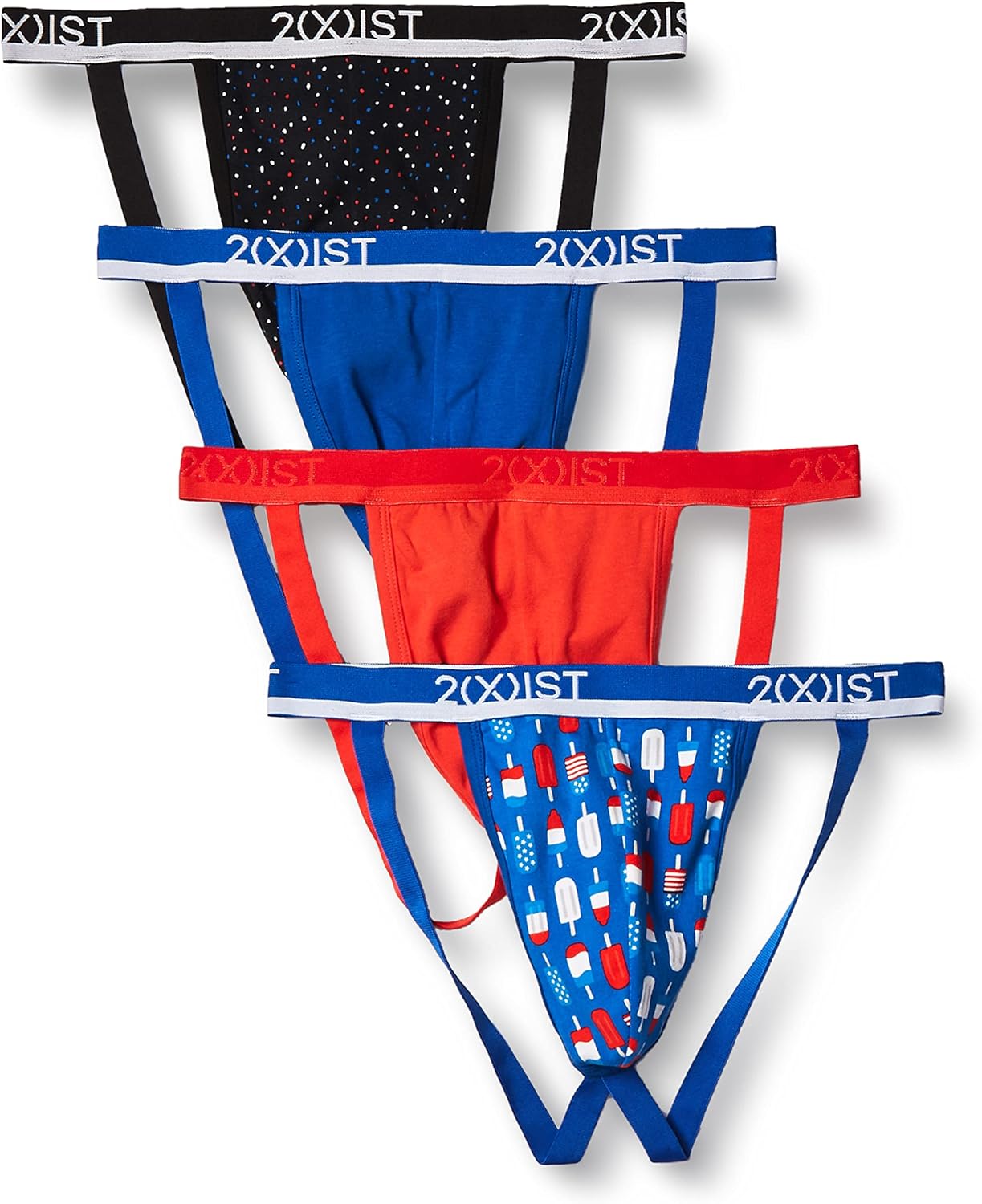 Amazon.co.jp: 2xメンズ ジョックストラップ コットンストレッチ3