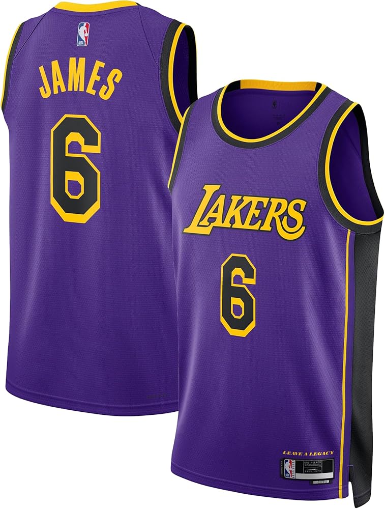 Amazon.com: Outerstuff Lebron James Los Angeles Lakers Purple