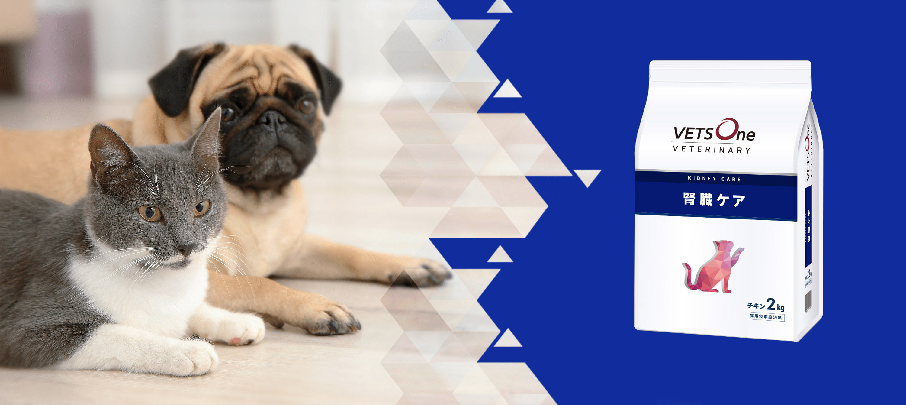 Amazon | ベッツワンベテリナリー 猫用 腎臓ケア チキン 2kg