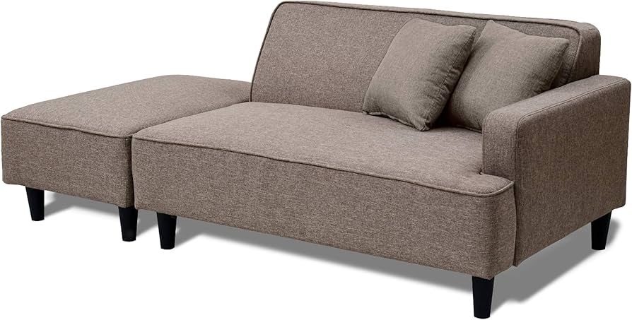 Amazon｜山善(YAMAZEN) ソファ (カウチソファ) 2人掛け ロボット掃除機