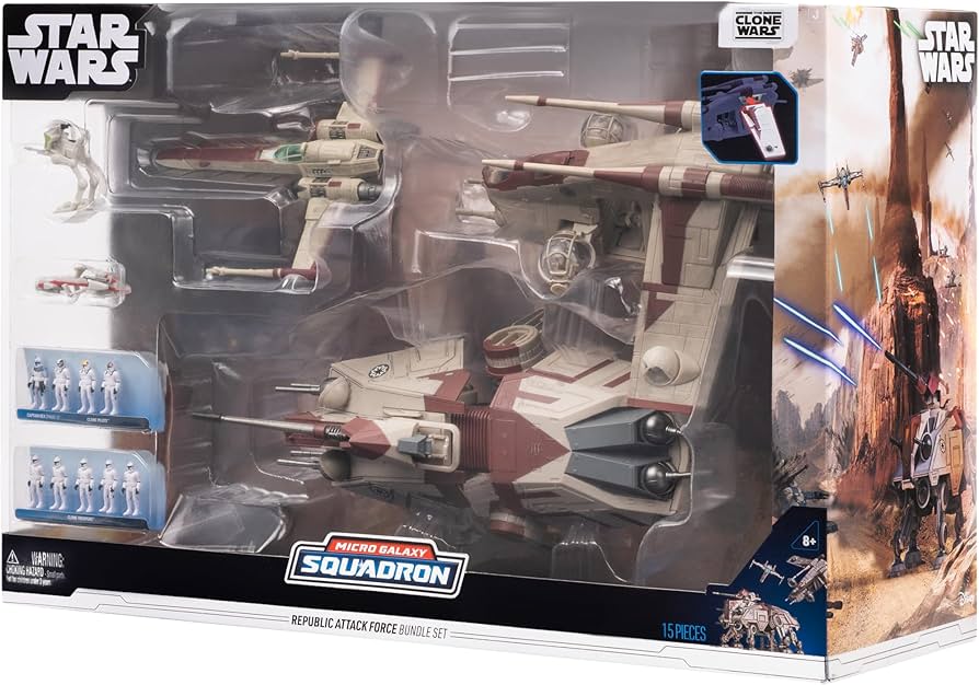 Amazon.co.jp: スターウォーズ マイクロギャラクシー戦隊 共和国攻撃