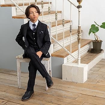 Amazon | [ワンダーファクトリー] 卒業式 スーツ 男の子 6点セット