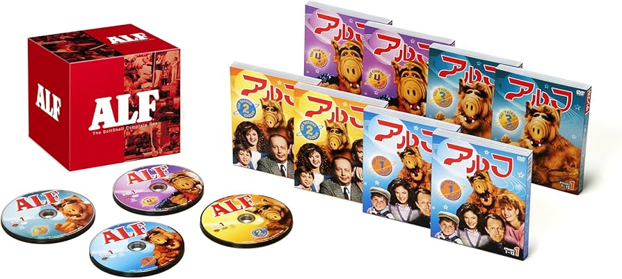 Amazon.com: アルフ 〈シーズン1-4〉 コンプリートDVD BOX（24枚組
