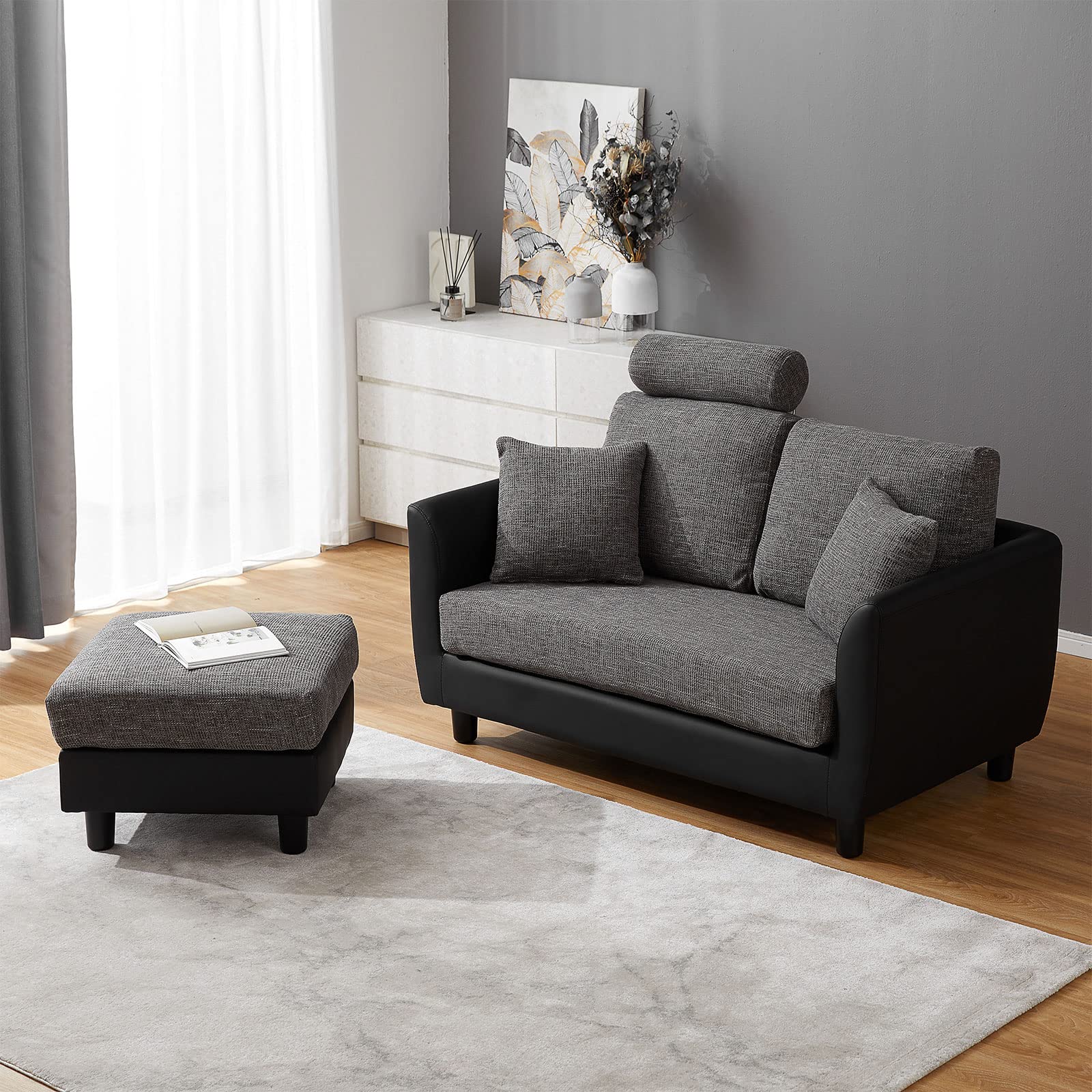 Amazon.co.jp: LOWYA ロウヤ ソファ ソファセット カウチソファ