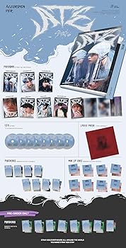 Amazon.com: Generic StrayKids 9th Mini Album [ATE] Accordion Ver