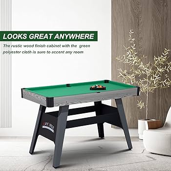 Amazon.co.jp: RayChee 4フィート プールテーブル ポータブル