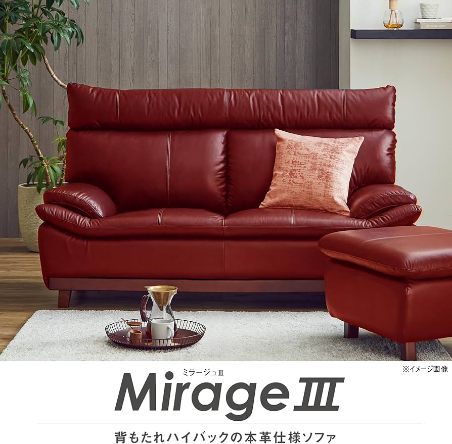 Amazon｜関家具(Sekikagu) ソファ 本革 レザー ハイバック ウレタン