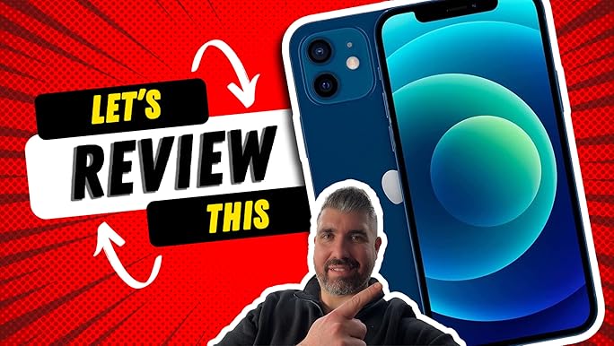 Amazon.com: Apple iPhone 12, 64GB, Blue - Unlocked (Renewed