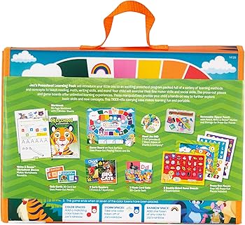 School Zone Jaz's Preschool Learning Pack: Pre-K, Workbooks, Flash