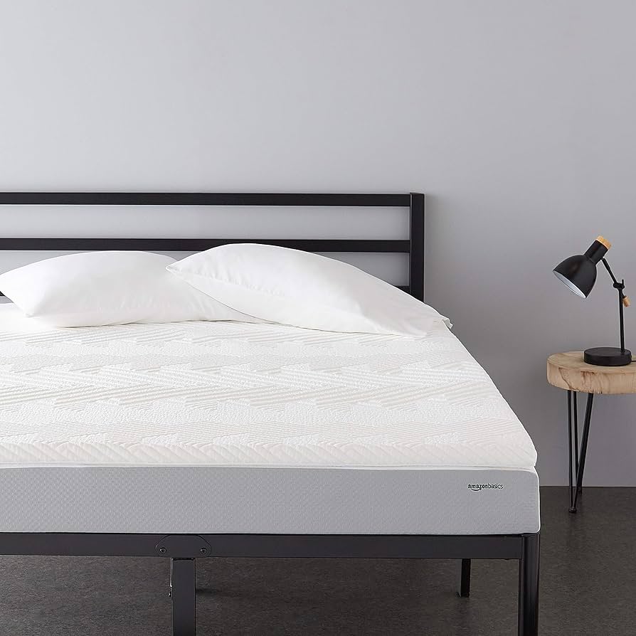 Amazon.co.jp: Amazonベーシック マットレストッパー ダブル メモリー