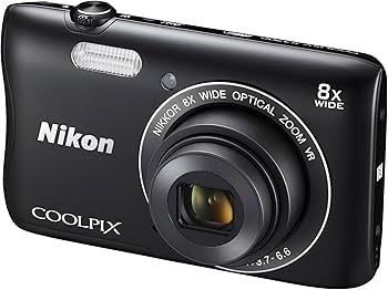 Amazon | Nikon デジタルカメラ COOLPIX S3700 ブラック 光学8倍ズーム