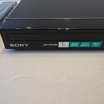 Amazon | SONY 1TB 2チューナー ブルーレイレコーダー BDZ-EW1200