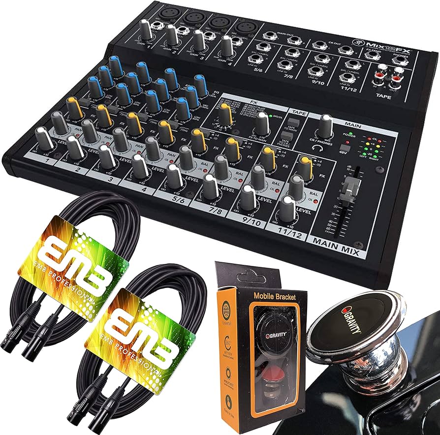 Amazon.com: Mackie Mix12FX 12-channel Compact Mixer with Effects