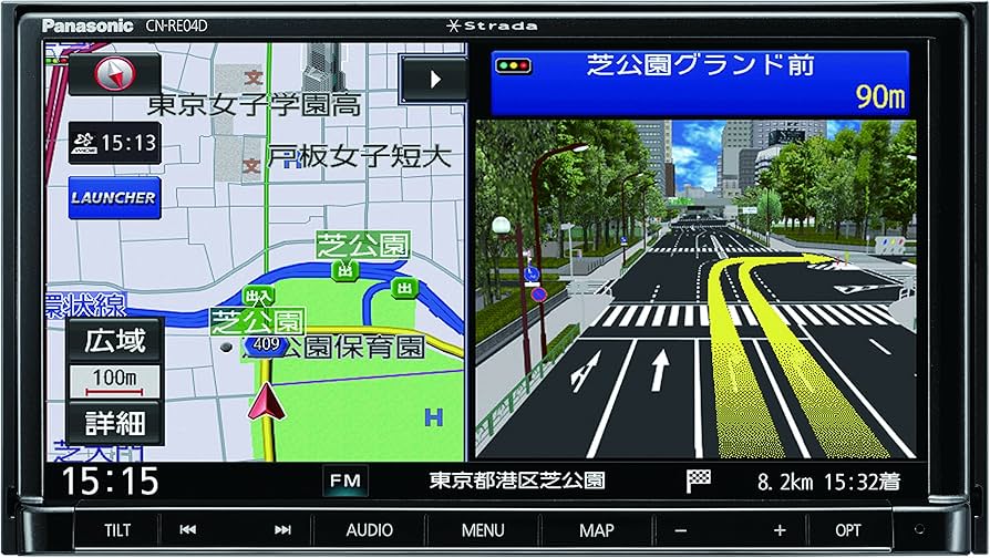Amazon.co.jp: Panasonic CN-RE04D Strada CN-RE04D Car Navigation